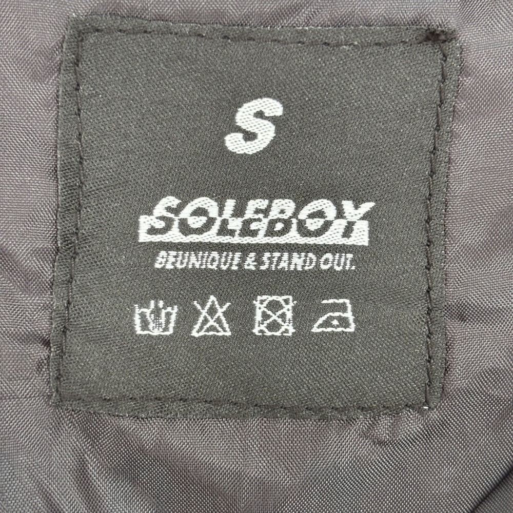 Soleboy Colorblock Windbreaker Jacket Teal Full Zip Retro Streetwear Oversized S - Picture 8 of 10